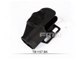 FMA CQC SERPA Holster - RH HK USP Compact BK TB1157-BK